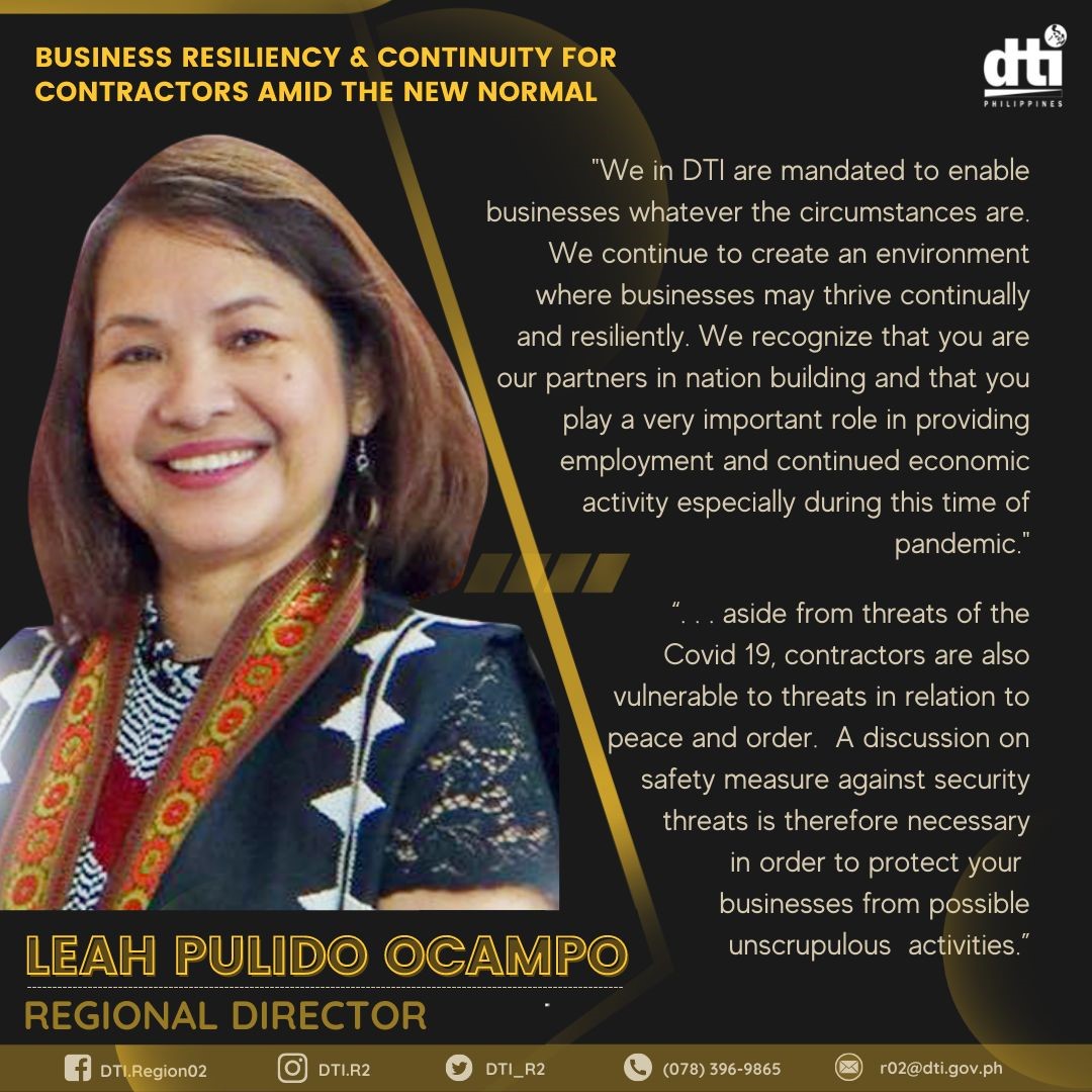 Regional Director Leah Pulido Ocampo